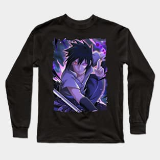 SASUKE UCHIHA MERCH VTG Long Sleeve T-Shirt